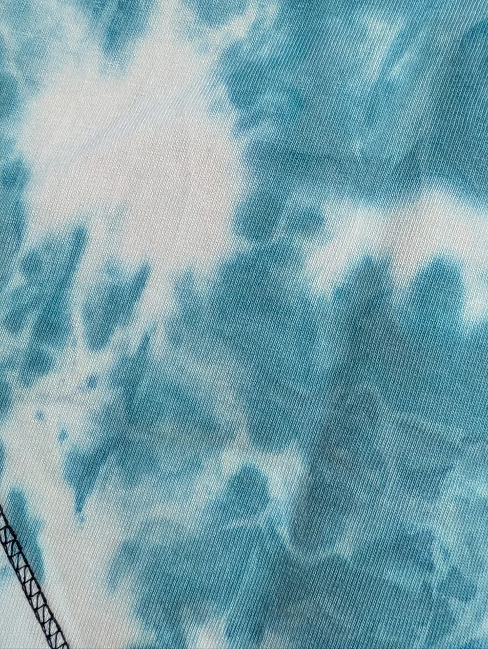 NWOT Tie-Dye Triangle Pet Bandana / Baby Bandaid Bib in Teal, Brown, And Coral